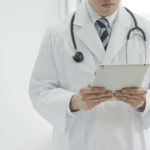 doctor with tablet and stetho